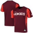 Virginia Tech Hokies Nike 2-Button Replica Baseball Jersey - Maroon