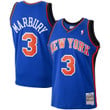 Stephon Marbury New York Knicks Mitchell & Ness 2005-06 Hardwood Classics Swingman Player Jersey - Blue