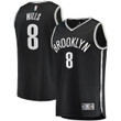 Patty Mills Brooklyn Nets 2021/22 Fast Break Replica Jersey - Icon Edition - Black