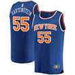 Isaiah Hartenstein New York Knicks Fast Break Replica Jersey - Icon Edition - Blue