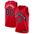 Toronto Raptors Nike 2020/21 Swingman Custom Jersey - Icon Edition - Red