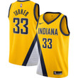 Myles Turner Indiana Pacers Nike Swingman Jersey Gold - Statement Edition