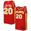 John Collins Atlanta Hawks 2021/22 Fast Break Player Jersey Red - Icon Edition