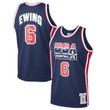 Patrick Ewing USA Basketball Mitchell & Ness Home 1992 Dream Team Jersey - Navy
