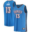 Ousmane Dieng Oklahoma City Thunder 2022 NBA Draft First Round Pick Fast Break Replica Player Jersey - Icon Edition - Blue
