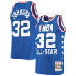 Magic Johnson Western Conference Mitchell & Ness 1985 NBA All-Star Game Jersey - Royal