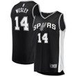 Blake Wesley San Antonio Spurs 2022 NBA Draft First Round Pick Fast Break Replica Player Jersey - Icon Edition - Black