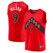 D.J. Wilson Toronto Raptors 2021/22 Fast Break Replica Jersey - Icon Edition - Red