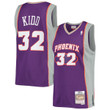 Jason Kidd Phoenix Suns Mitchell & Ness 2000-2001 Hardwood Classics Swingman Jersey - Purple