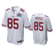 San Francisco 49ers George Kittle Super Bowl LIV White Game Jersey
