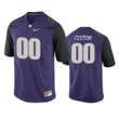 Custom Washington Huskies College Football Purple Jersey