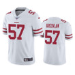 49ers Dre Greenlaw Limited Jersey White 100th Season