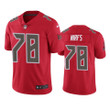 Buccaneers Tristan Wirfs Color Rush Limited Red Jersey