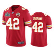 Kansas City Chiefs Anthony Sherman Super Bowl LIV Red Vapor Limited Jersey