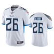 Titans Kristian Fulton 2020 NFL Draft White Vapor Limited Jersey
