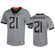Oklahoma State Cowboys #21 Untouchable Gray Jersey