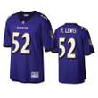 Lewis Ray Lewis Legacy Replica Purple Jersey
