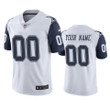 Cowboys Custom Color Rush Limited White Jersey