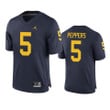 Jabrill Peppers Michigan Wolverines College Football Navy Jersey