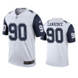 Cowboys DeMarcus Lawrence Color Rush Legend White Jersey