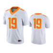 Tennessee Volunteers #19 Game White Jersey