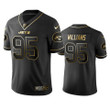 Jets Quinnen Williams Black Golden Edition Jersey