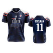 Patriots #11 Julian Edelman Men Jersey Navy Super Bowl LIII Champions