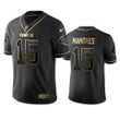 Men's Chiefs #15 Patrick Mahomes Black Golden Edition Jersey