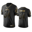 Men's Steelers #34 Terrell Edmunds Black Golden Edition Vapor Untouchable Limited Jersey