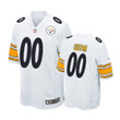 Custom Game Jersey Pittsburgh Steelers White