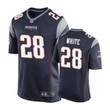 James White Game Jersey New England Patriots Navy