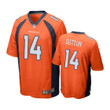 Courtland Sutton Game Jersey Denver Broncos Orange