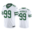 Jets Will McDonald Legacy Limited White Jersey Men's