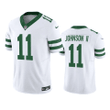 Jets Jermaine Johnson II Legacy Limited White Jersey Men's