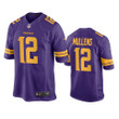 Nick Mullens Vikings Alternate Game Purple Jersey