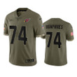 Cardinals D.J. Humphries Limited Jersey Olive 2022 Salute To Service
