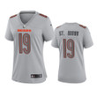 Women's Bears Equanimeous St. Brown Atmosphere Fashion Game Gray Jersey