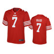 Youth 49ers Charvarius Ward Scarlet Jersey Game
