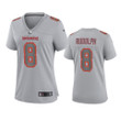 Women's Buccaneers Kyle Rudolph Atmosphere Fashion Game Gray Jersey