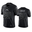 Chargers Austin Ekeler Reflective Limited Black Jersey