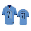 Youth Titans Dennis Daley Light Blue Jersey Game
