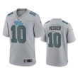 Panthers Johnny Hekker Atmosphere Fashion Game Gray Jersey