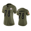 Women's Steelers James Daniels Limited Jersey 2022 Salute To Service