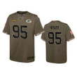 Packers Devonte Wyatt Limited Jersey Olive 2022 Salute To Service