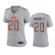 Browns Greg Newsome II Atmosphere Fashion Game Gray Jersey