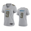 Chargers Kenneth Murray Atmosphere Fashion Game Gray Jersey