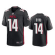 Damiere Byrd Falcons Game Black Jersey