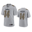 Steelers George Pickens Atmosphere Fashion Game Gray Jersey
