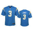 Youth Chargers Derwin James Powder Blue Jersey Game
