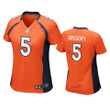 Broncos Randy Gregory Game Orange Jersey
